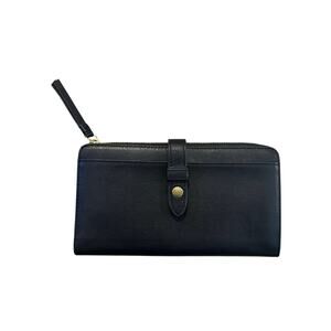 NWT Fossil Black Leather Wallet | QuietLuxury GiftableStyle TimelessStyle